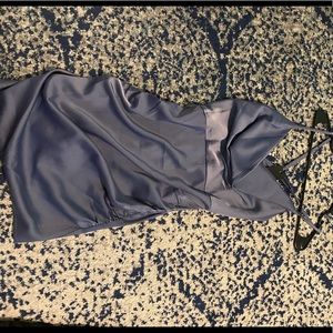 Nasty Gal cowl neck mini dress